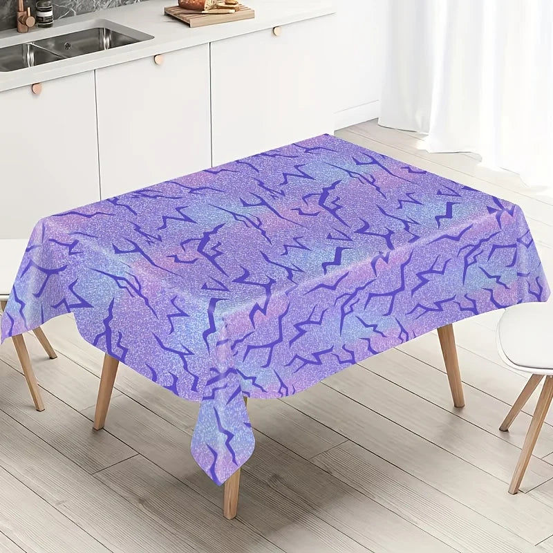 Pop Themed Purple Lightning Printed — Swuffy