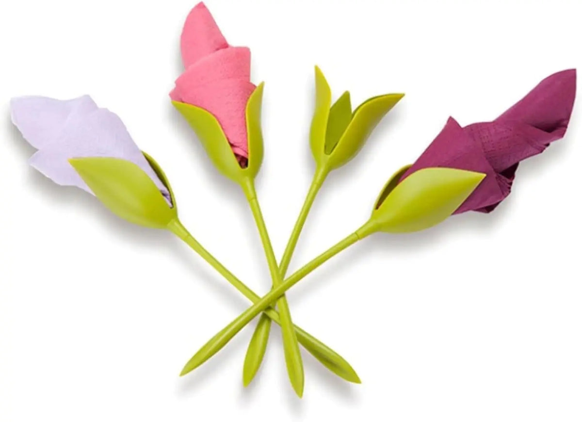 Flower Shaped Napkin Holder Stems — Swuffy