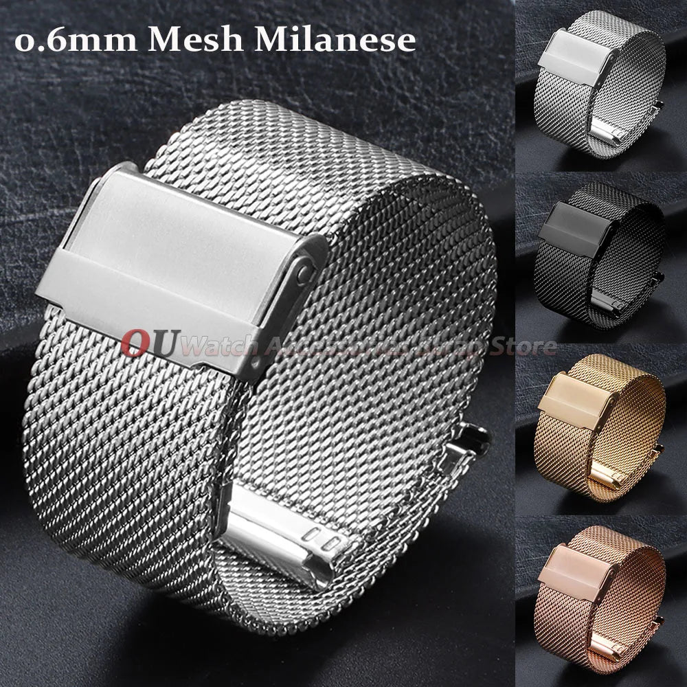 Milanese Mesh Watch Strap — Swuffy