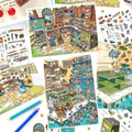 Infeel Me Oversized Scenery Stickers — Swuffy