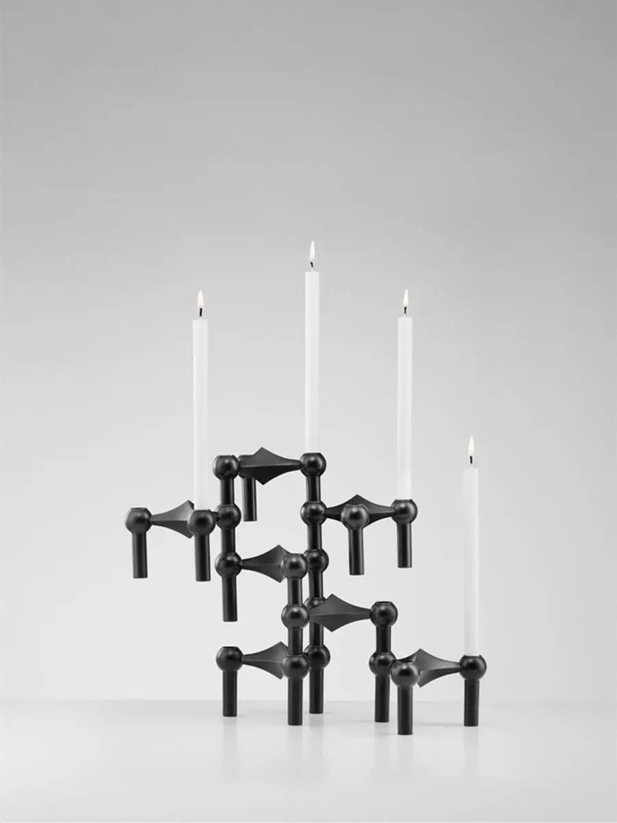 Metal Molecular Structure Candle Holder — Swuffy