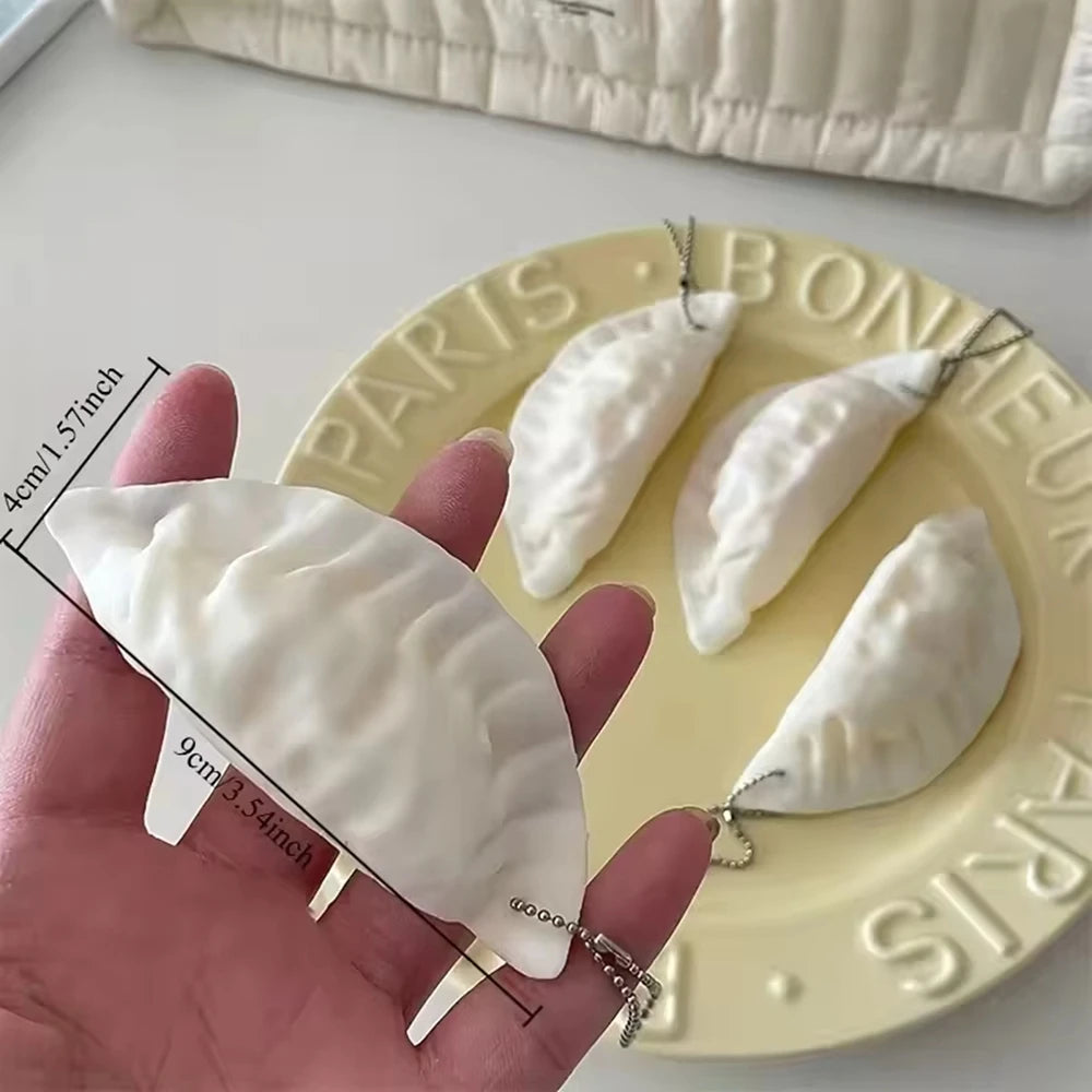 Dumpling Squeeze Toy Keychain Pendant — Swuffy