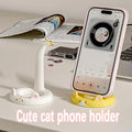 Cartoon Cat Phone Holder Desktop — Swuffy