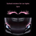 Car Headlights Realistic Lash Stickers — Swuffy