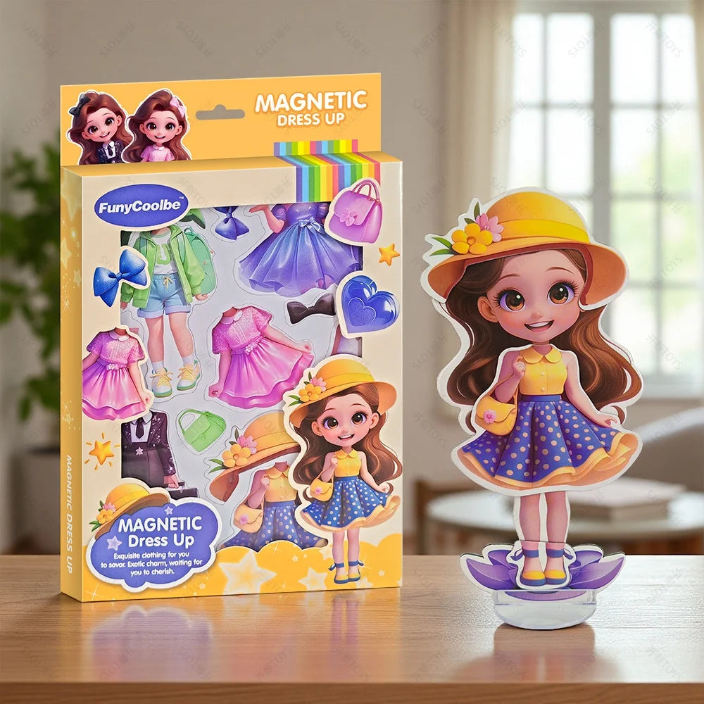 Magnetic Sticker Dress Up Toy — Swuffy