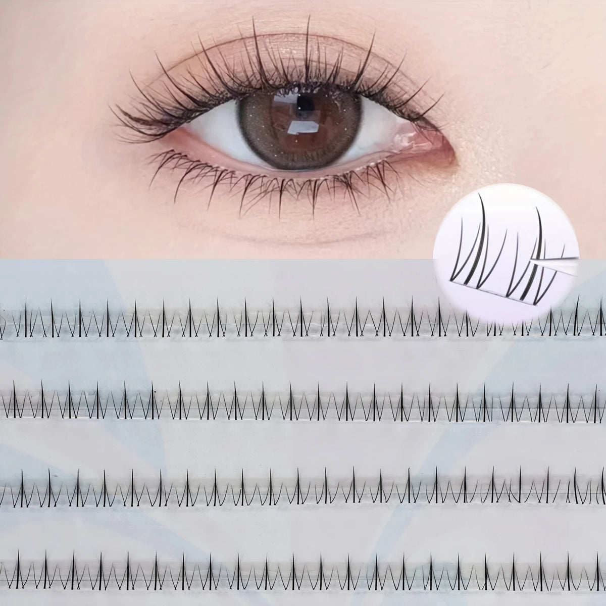 Lower Eyelash Clusters Personal Use — Swuffy