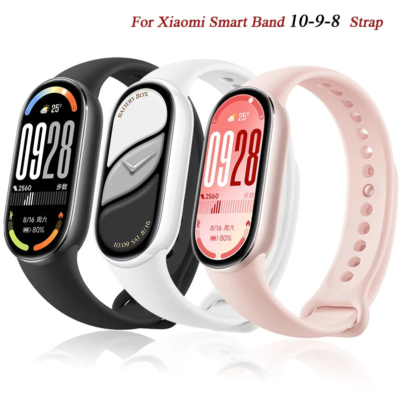 Silicone Strap Xiaomi Mi Band — Swuffy