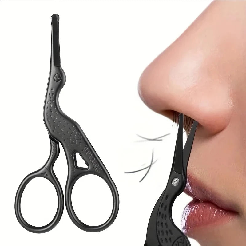 Facial Hair Scissors Rounded Stainless — Swuffy