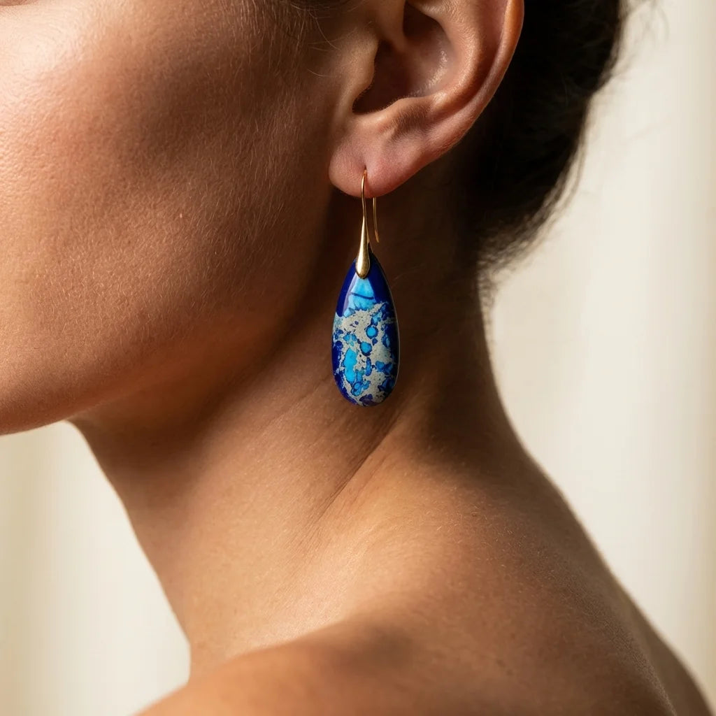 Bohemian Emperor Stone Geometric Pendant — Swuffy