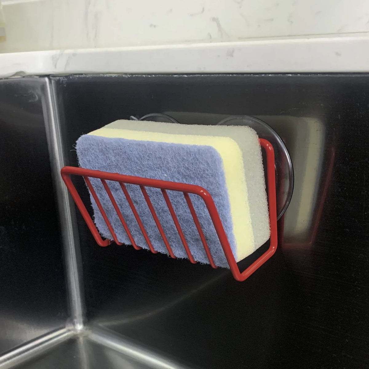 Sponge Holder No Drill Installation — Swuffy