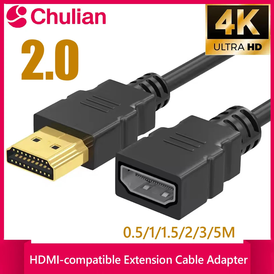 HDMI Compatible Extension Cable Adapter — Swuffy