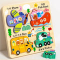 In Wood Puzzle Cartoon Animals — Swuffy