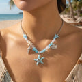 Summer Beach Vacation Necklace Starfish — Swuffy