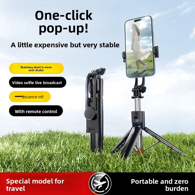 Phone Bluetooth Selfie Stick Tripod — Swuffy