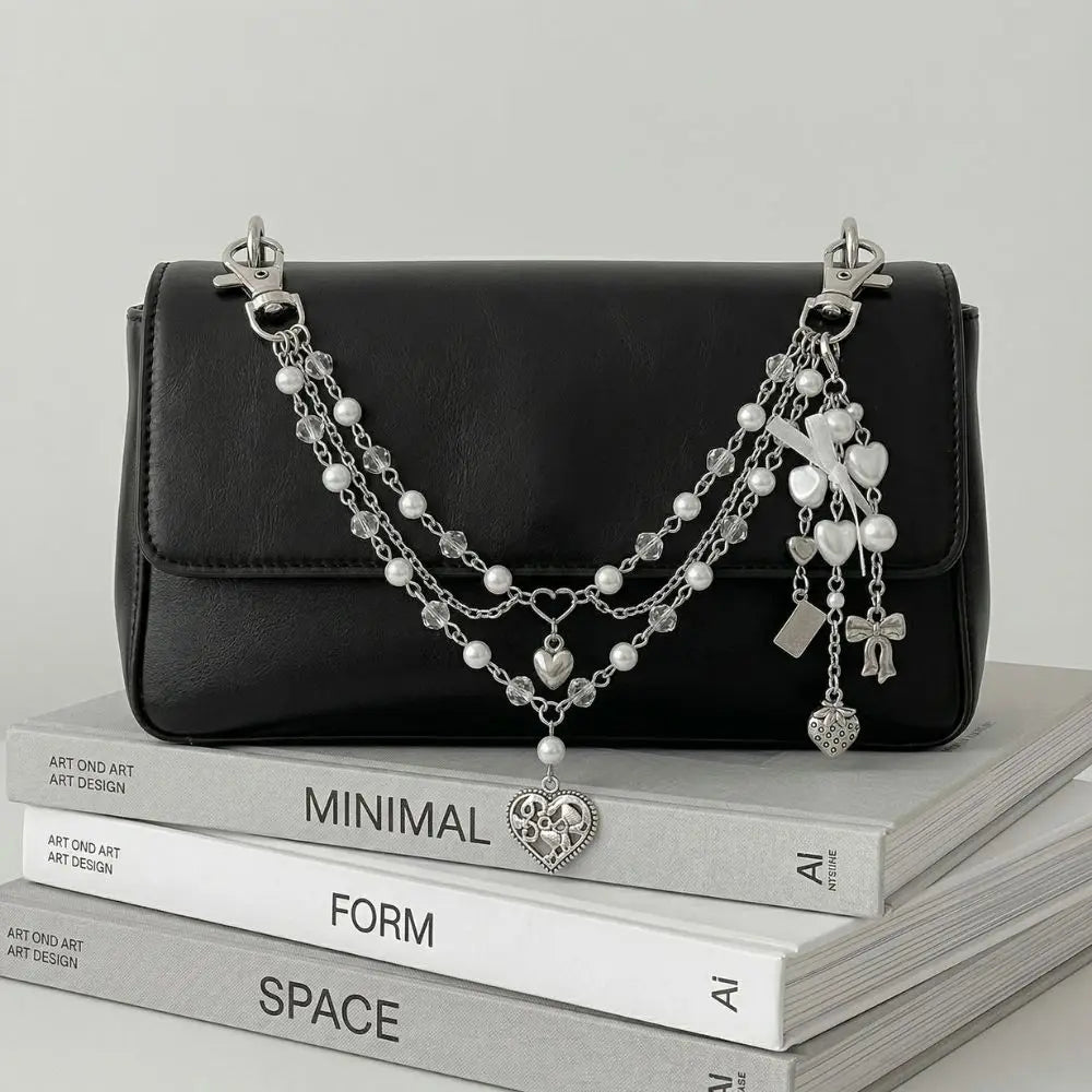 Star Pendant Metal Pearl Bag — Swuffy