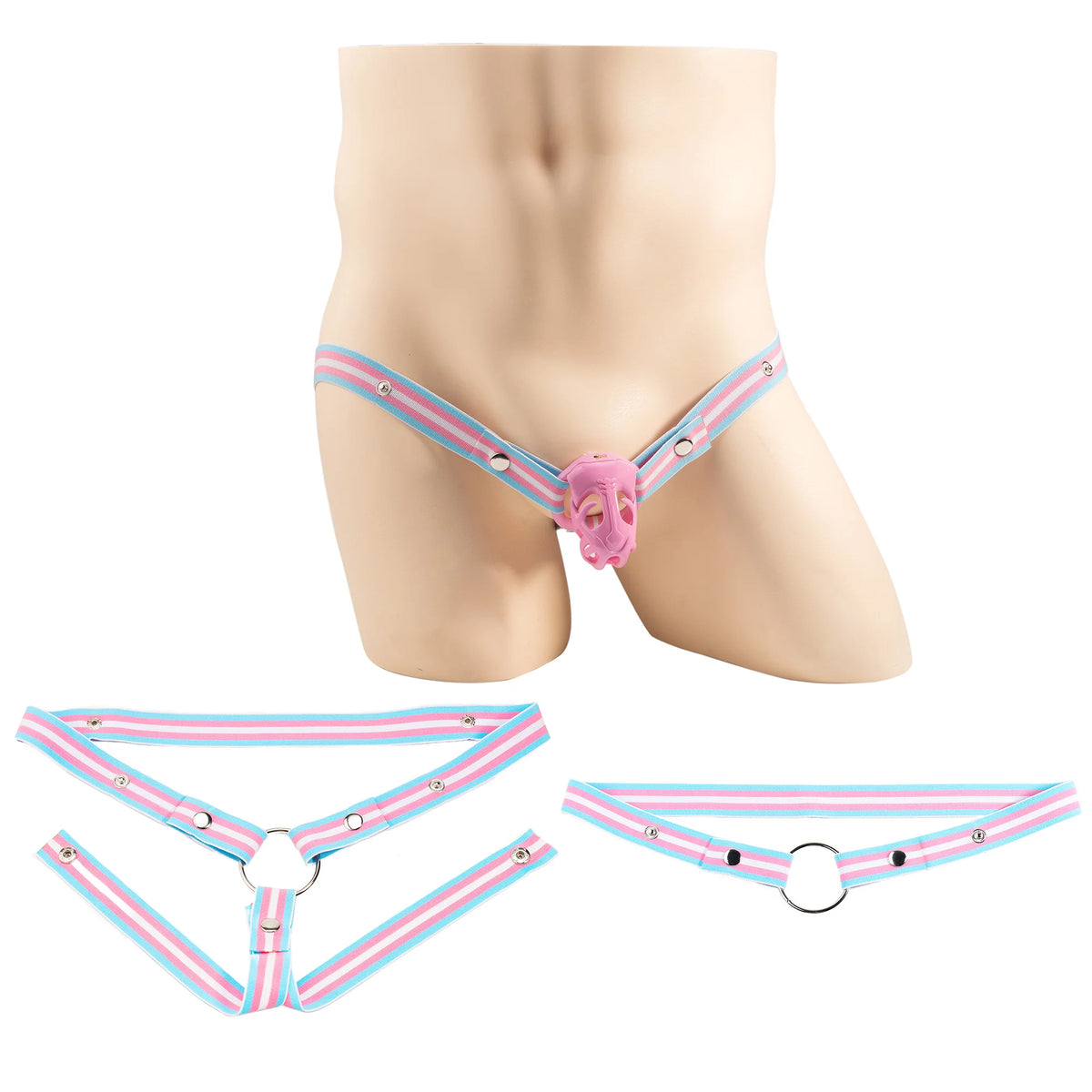 Chastity Lock Auxiliary Strap Three — Swuffy
