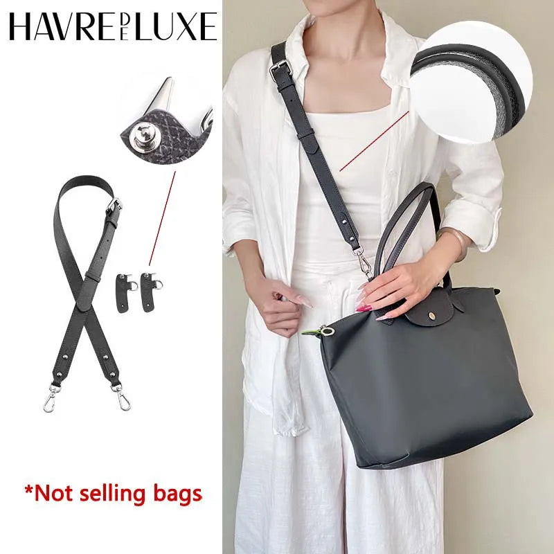 Leather Bag Shoulder Strap Longchamp — Swuffy