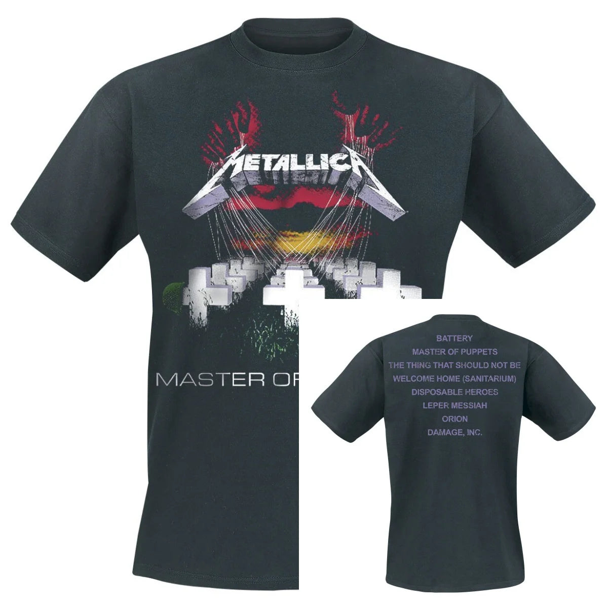 Metallica Graphic Cotton Band Shirt — Swuffy
