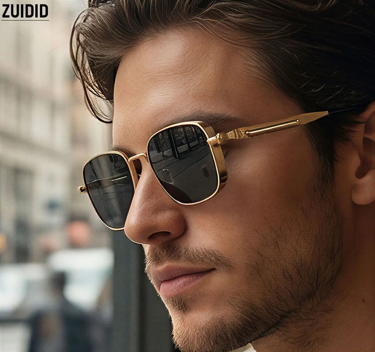 Square Steampunk Sunglasses Protection Glasses — Swuffy