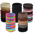 Black Small Hair Ties Elastic — Swuffy