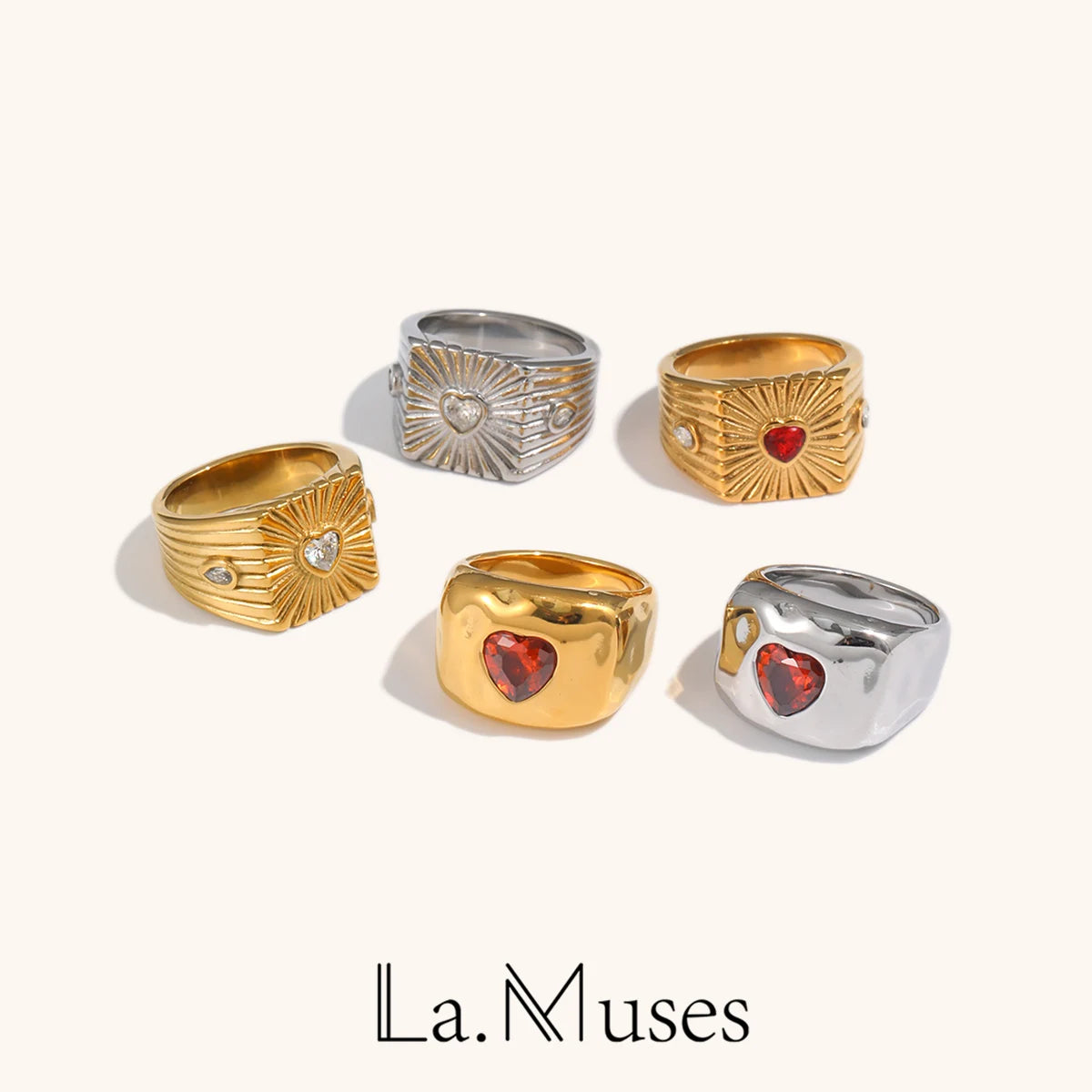 La Muses Red Heart Shaped — Swuffy