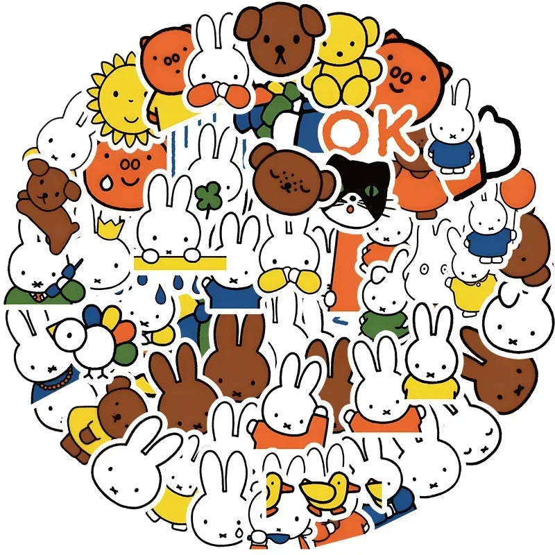 Cute Rabbit Sticker Pack — Swuffy