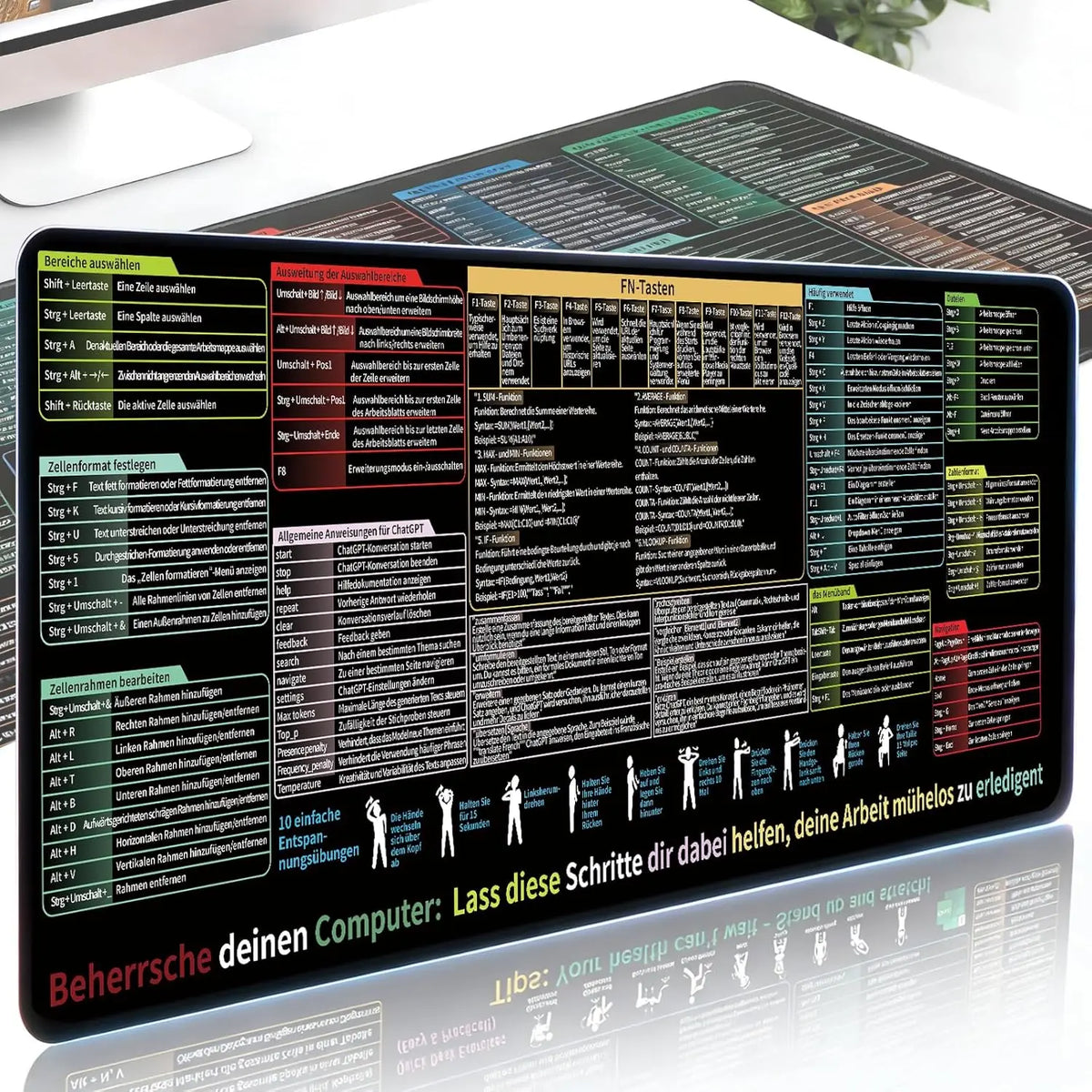 German Excel Mouse Pad Xxl — Swuffy