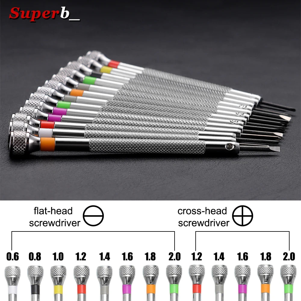Watchmaker Precision Screwdriver Hardness Steel — Swuffy