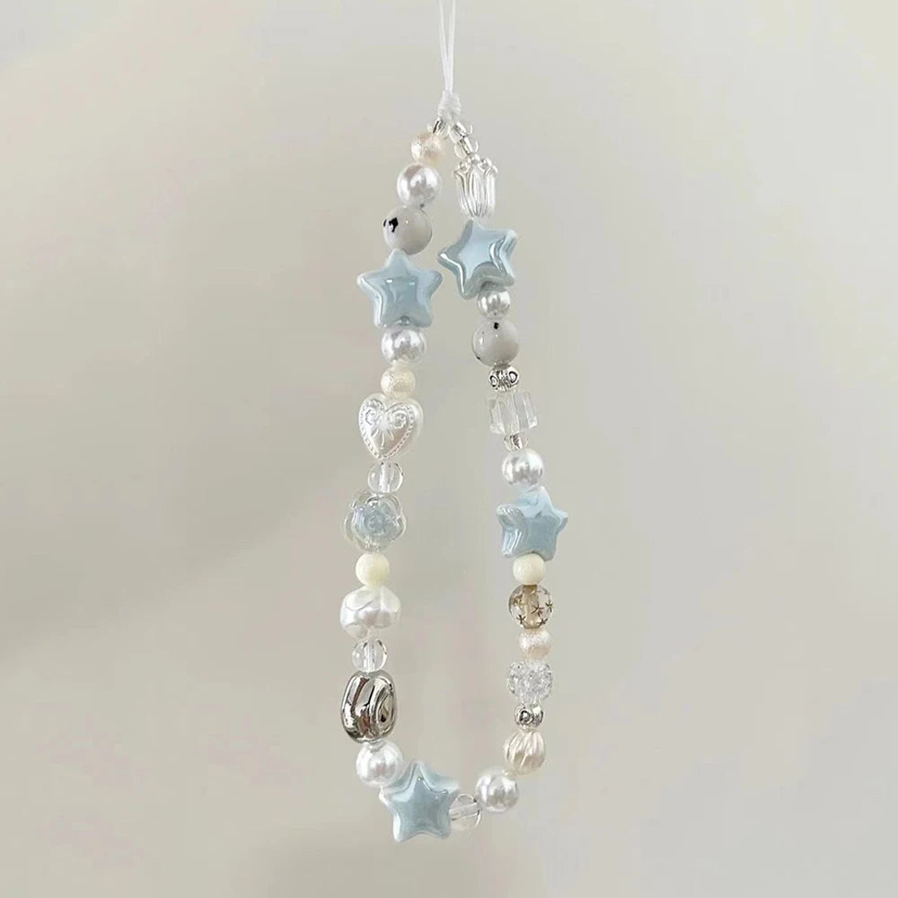 Ins Star Pearl Beads Phone — Swuffy