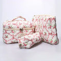 Bow Flower Quilting Cotton Makeup — Swuffy