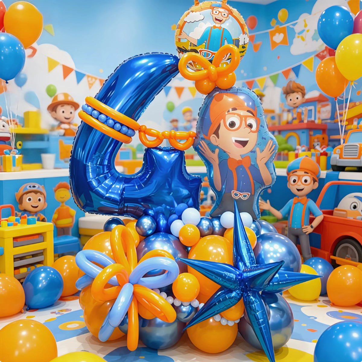 English Teacher Foil Balloon Blippiing — Swuffy