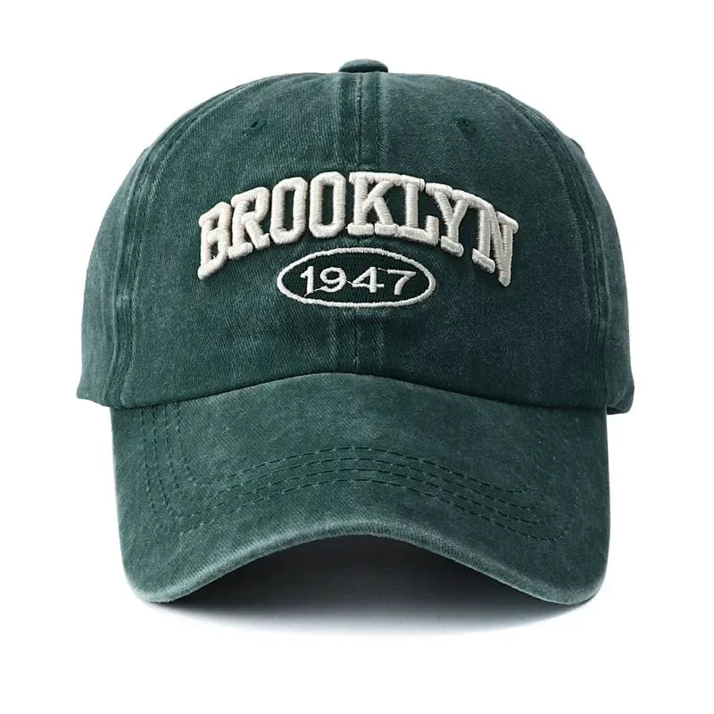 Brooklyn Embroidery Snapback Hat Vintage — Swuffy