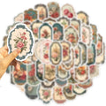 Vintage Flower Mirror Graffiti Stickes — Swuffy