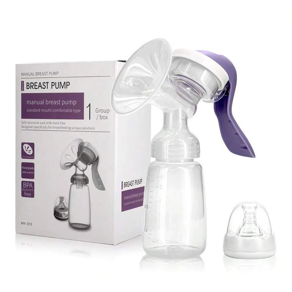 Manual Silent Breast Pump Compact — Swuffy