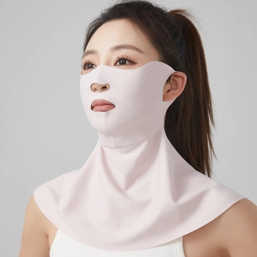 Ice Silk Sun Face Mask — Swuffy