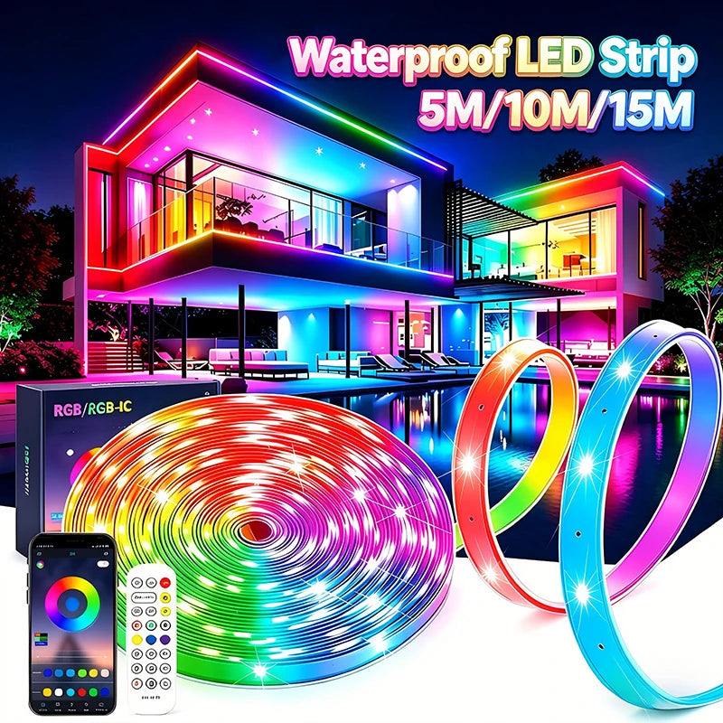 Waterproof RGB Ic LED Strip — Swuffy