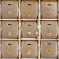 Full Zicron Shiny Heart Necklace — Swuffy