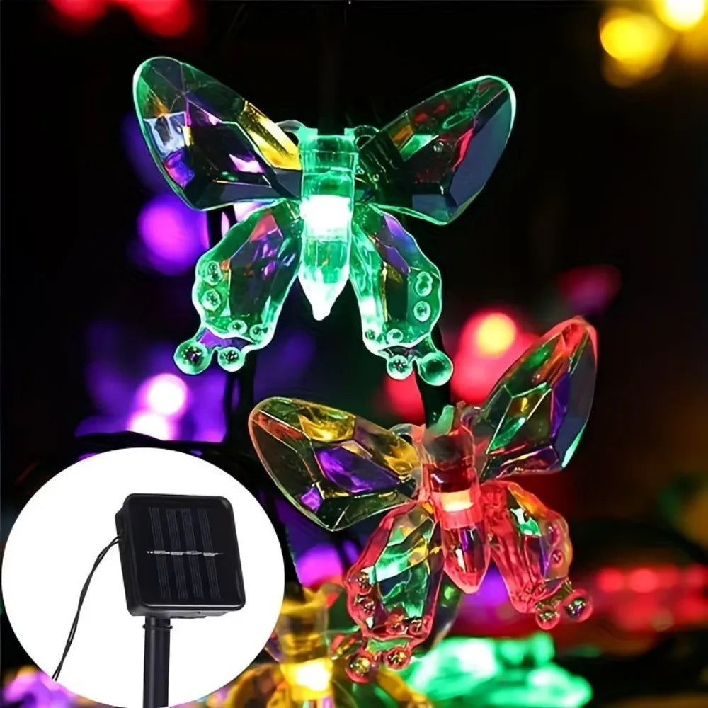 Solar Powered Crystal Butterfly Outdoor — Swuffy