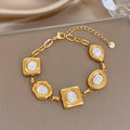 Gold Plated Stainless Steel Bracelet — Swuffy