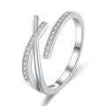 Sterling Silver Ring Zircon Classics — Swuffy
