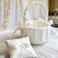 Wedding Flower Baskets Ring Pillow — Swuffy