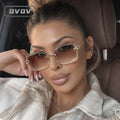 Broken Diamond Cutting Sunglasses Rimless — Swuffy