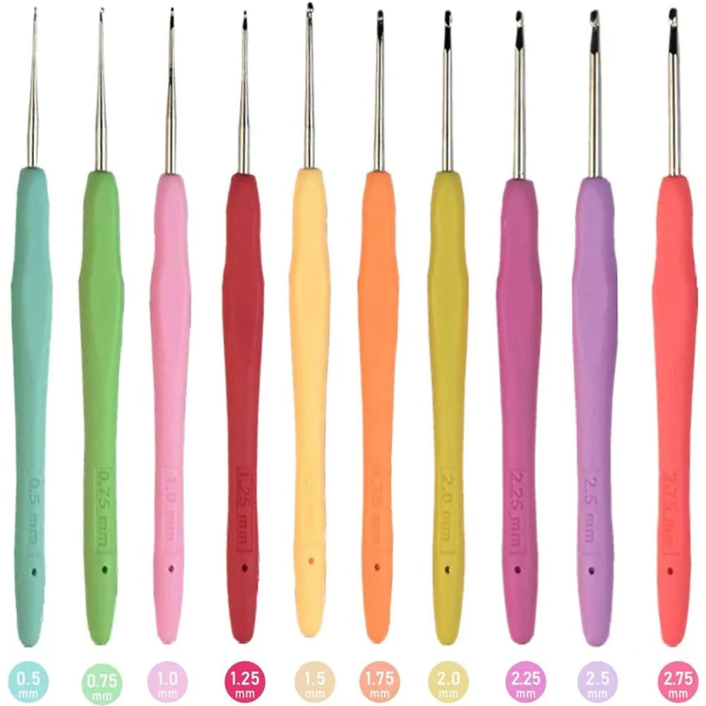 Lace Crochet Hooks Ergonomic Soft — Swuffy