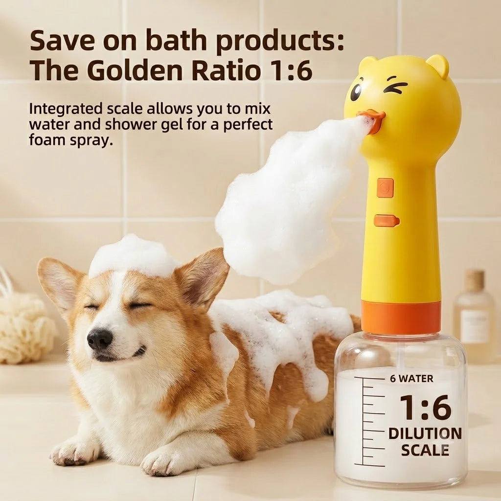 Pet Bath Foaming Dispenser — Swuffy