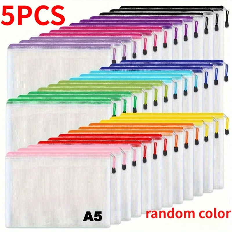 Pvc Mesh Zipper Bags Storage — Swuffy