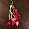 Fresh Tulip Flower Bag Charm — Swuffy