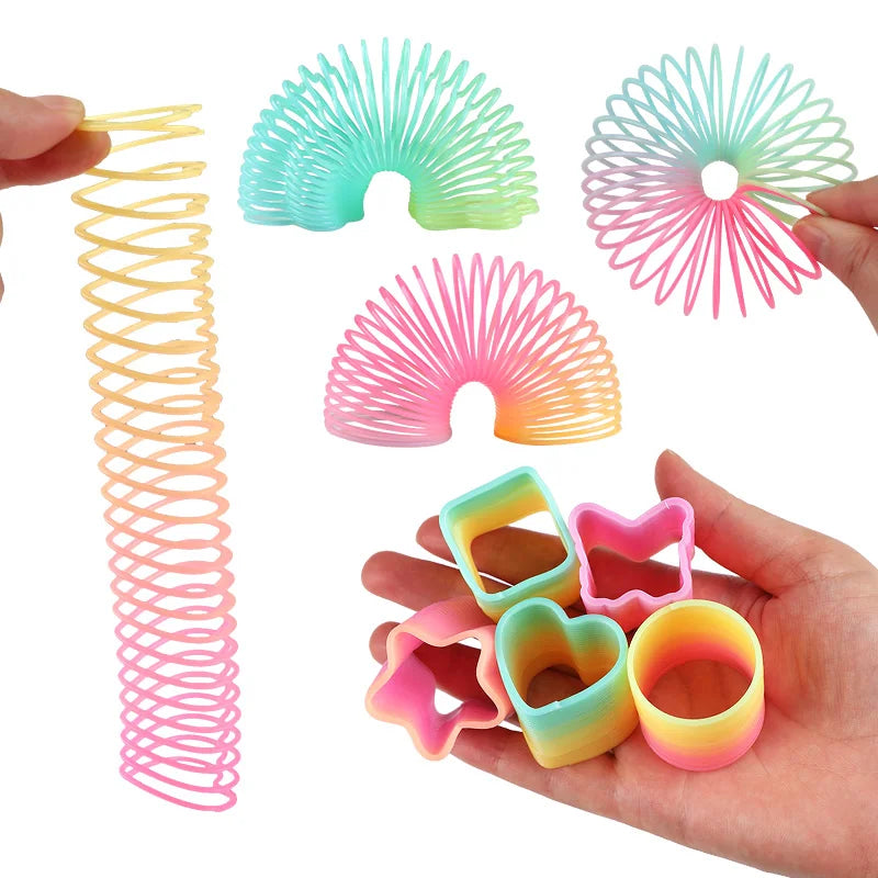 Pcsrainbow Magic Spring Toys Kids — Swuffy