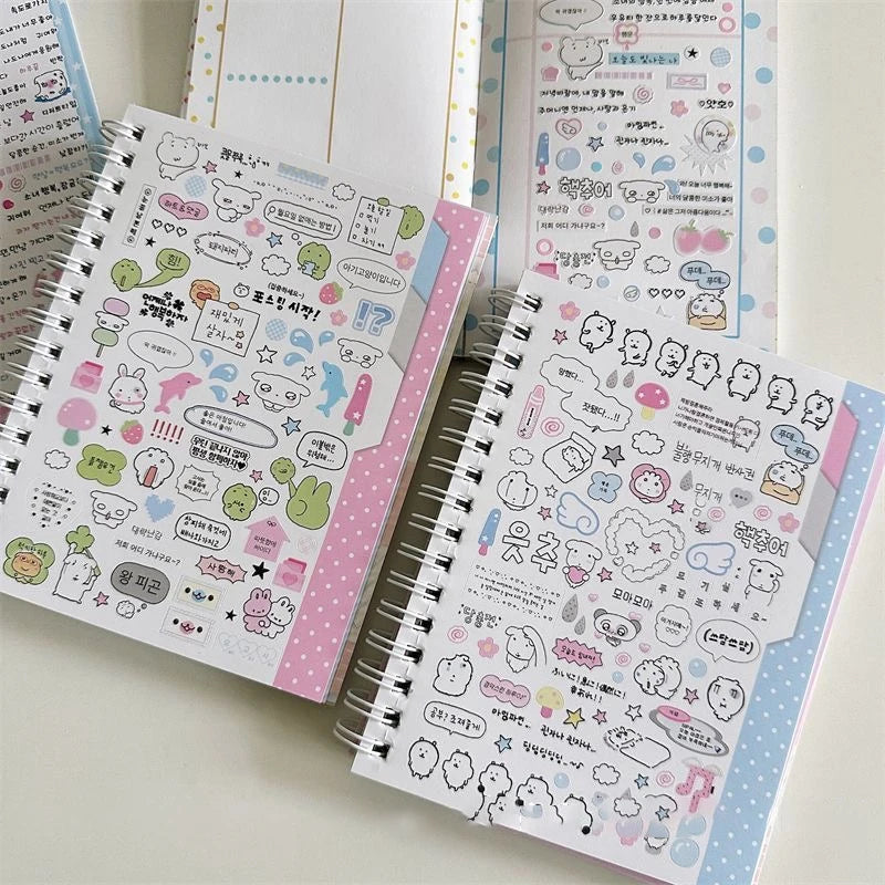 Nuvora 32-Page Sticker Book Japanese Cute Childish Fun — Nuvora