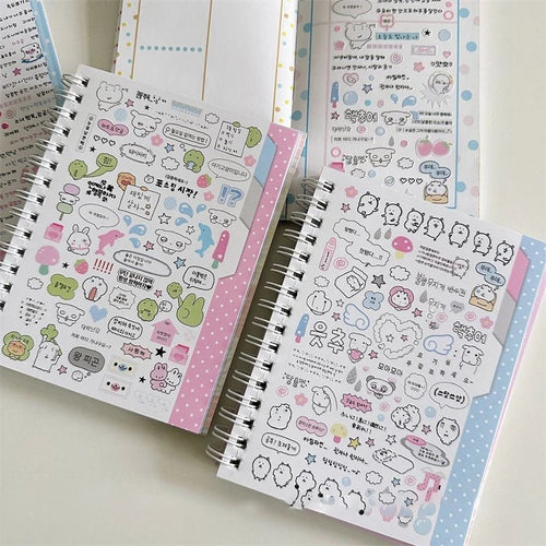 Nuvora 32-Page Sticker Book Japanese Cute Childish Fun — Nuvora