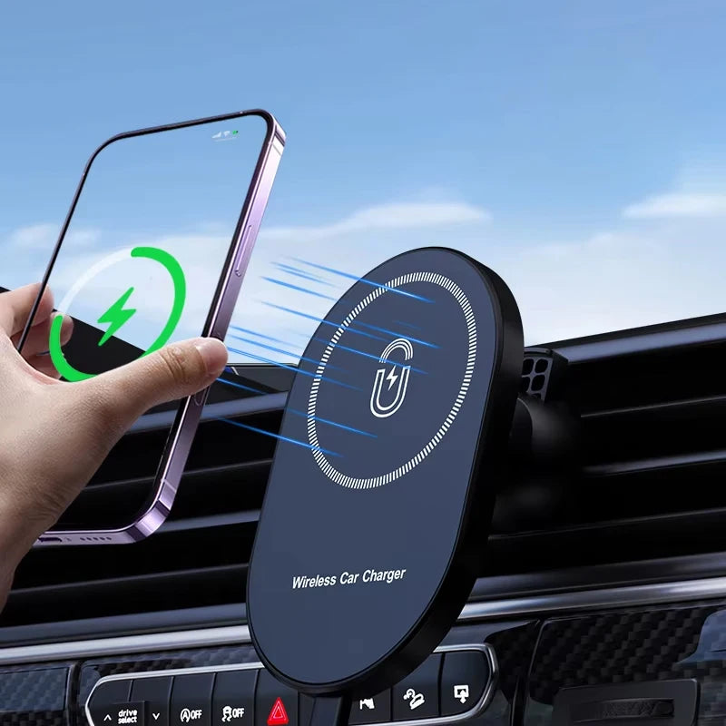 Magnetic Car Wireless Chargers Air — Swuffy